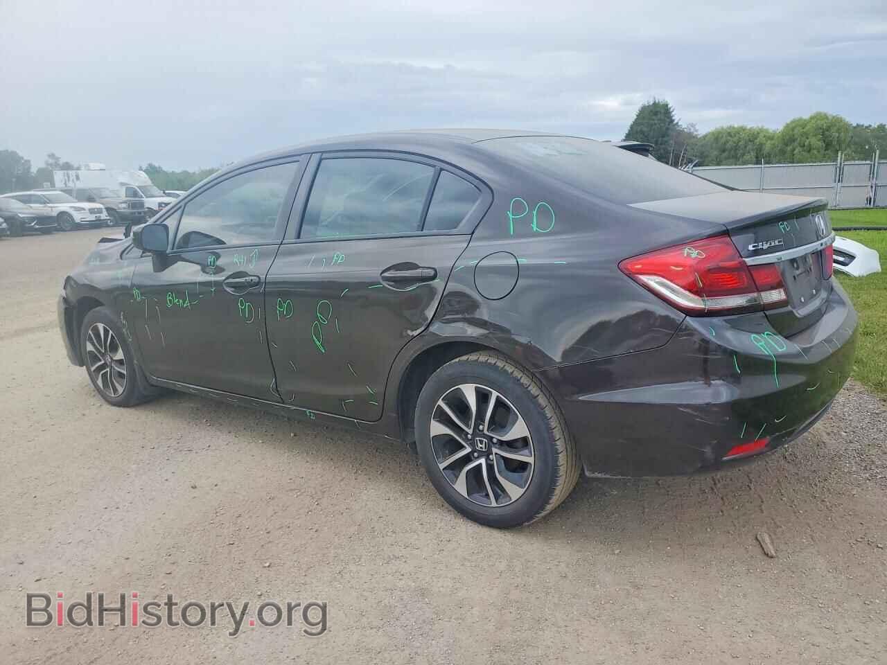 2014 HONDA CIVIC - VIN: 2HGFB2F51EH030180 - Фото 2