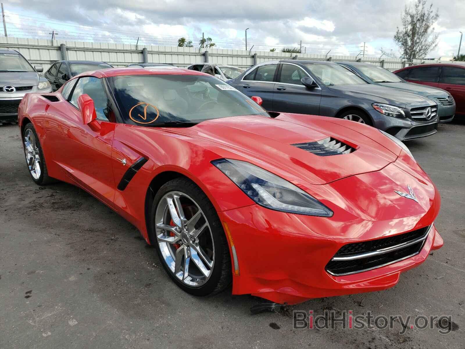 Фотография 1G1YB2D74K5108054 - CHEVROLET CORVETTE 2019