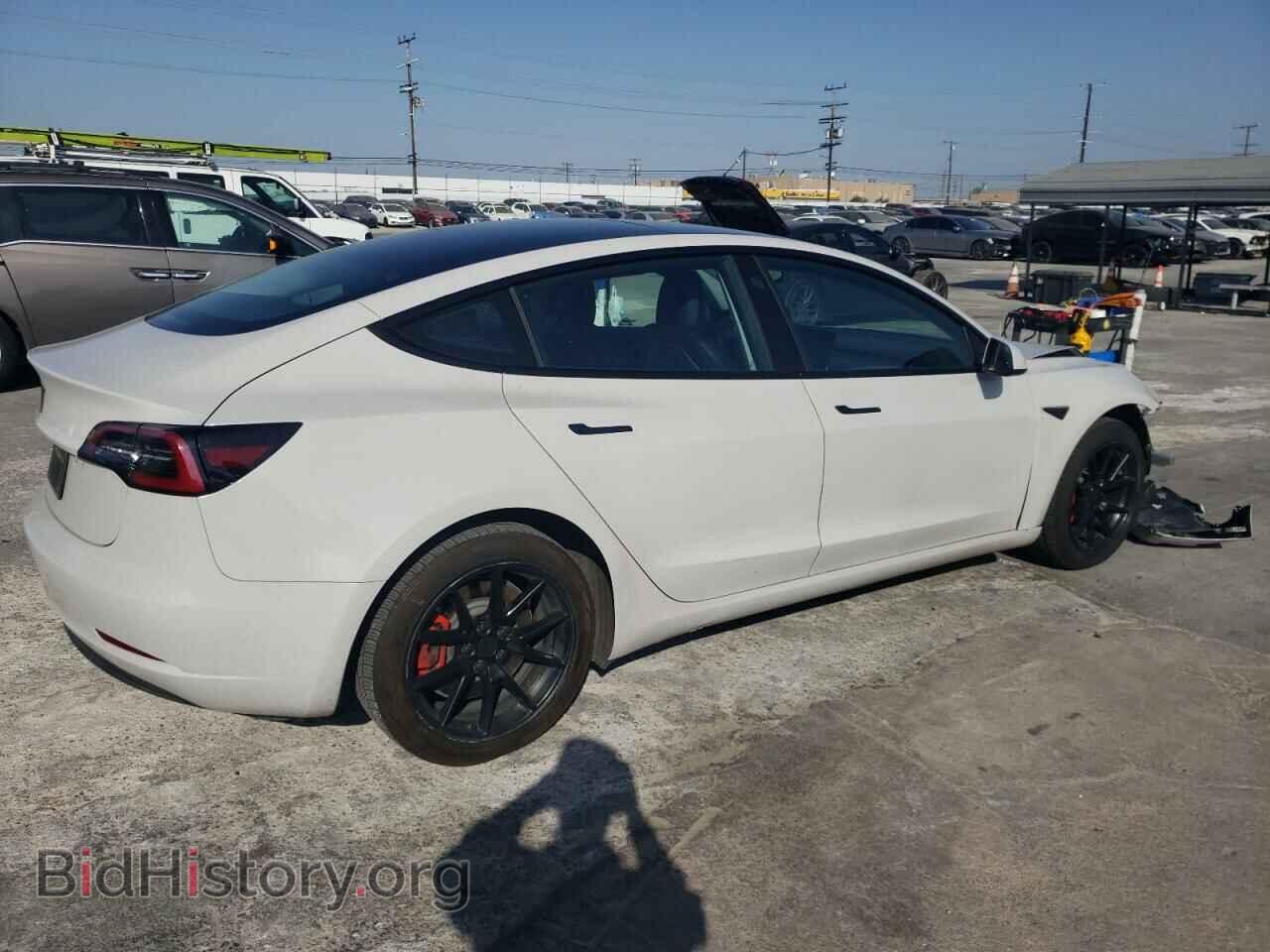 2022 TESLA MODEL 3 - VIN: 5YJ3E1EA6NF154307 - Фото 3