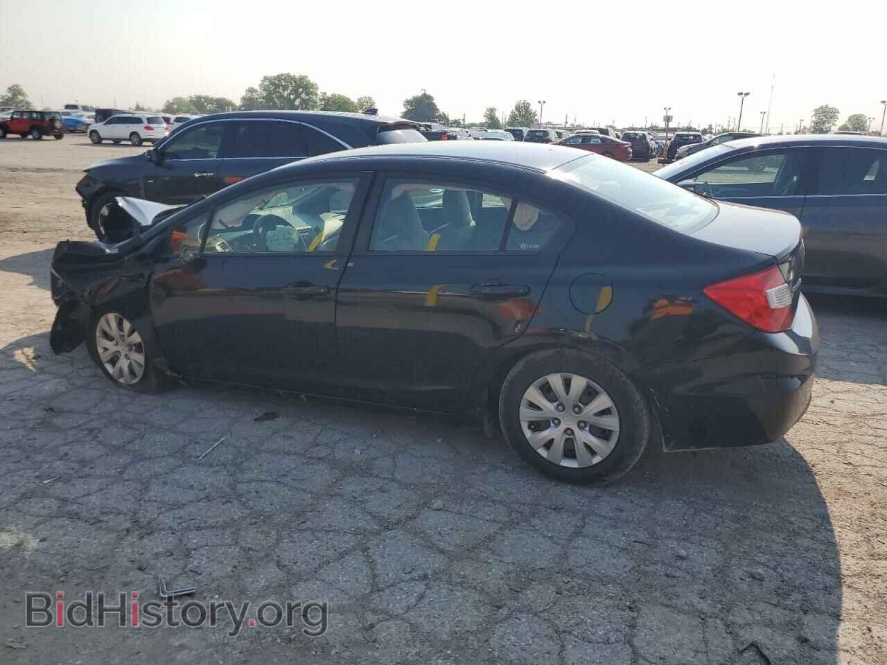 2012 HONDA CIVIC - VIN: 2HGFB2F5XCH569636 - Фото 2