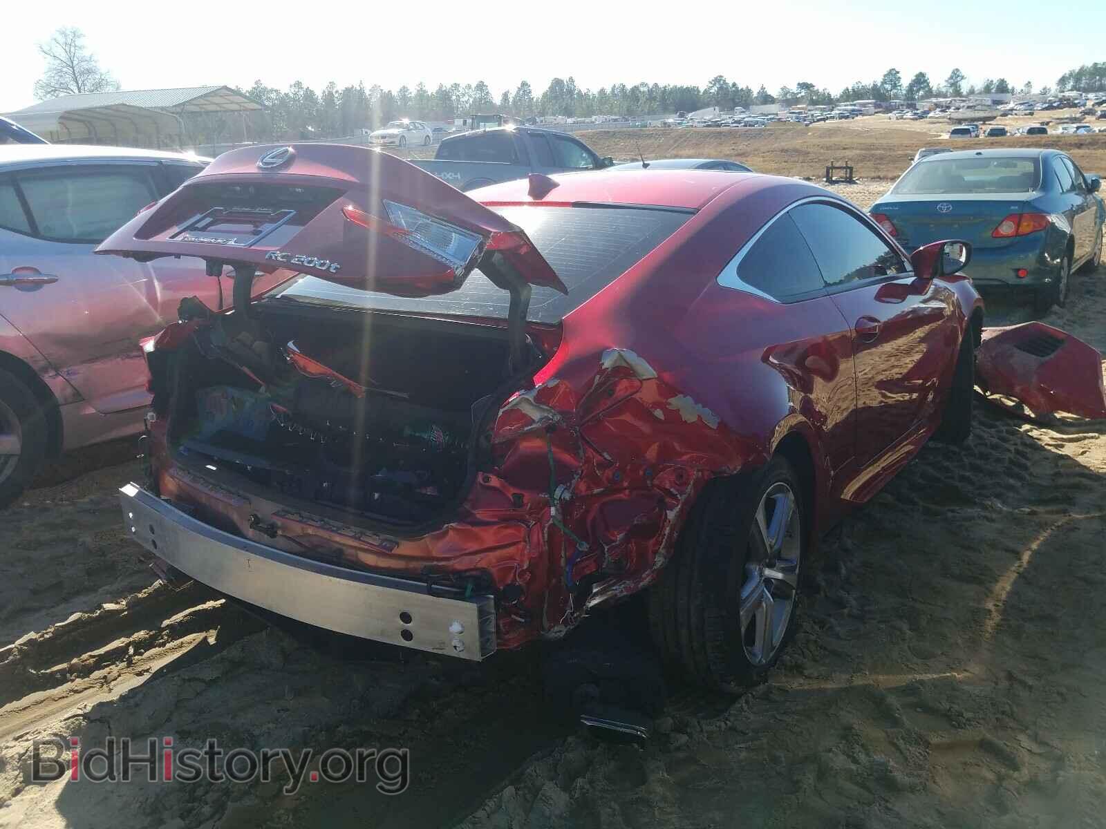 2016 LEXUS RC - VIN: JTHHA5BC2G5001599 - Фото 4