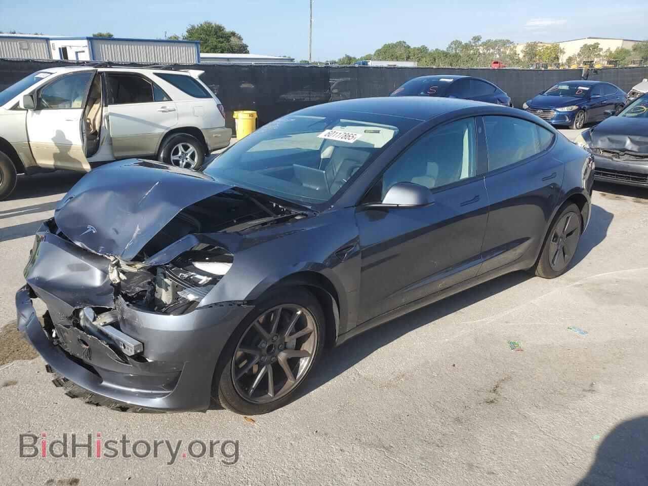 Photo 5YJ3E1EA4PF706003 - TESLA MODEL 3 2023