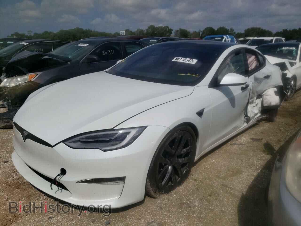 2021 TESLA MODEL S - VIN: 5YJSA1E59MF434747 - Photo 2