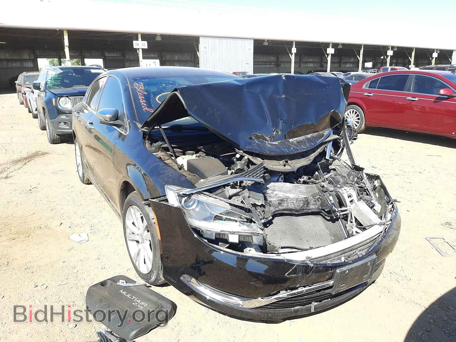 Фотография 1C3CCCAB3GN109141 - CHRYSLER 200 2016