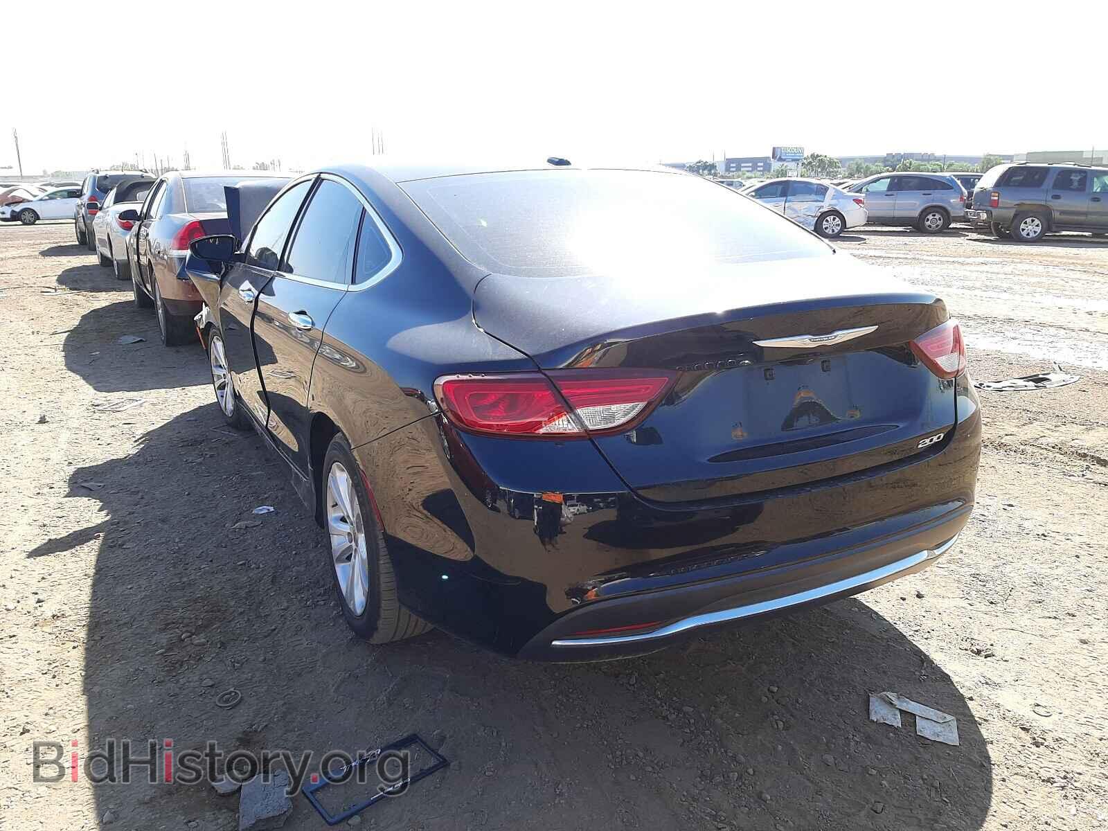 2016 CHRYSLER 200 - VIN: 1C3CCCAB3GN109141 - Фото 3