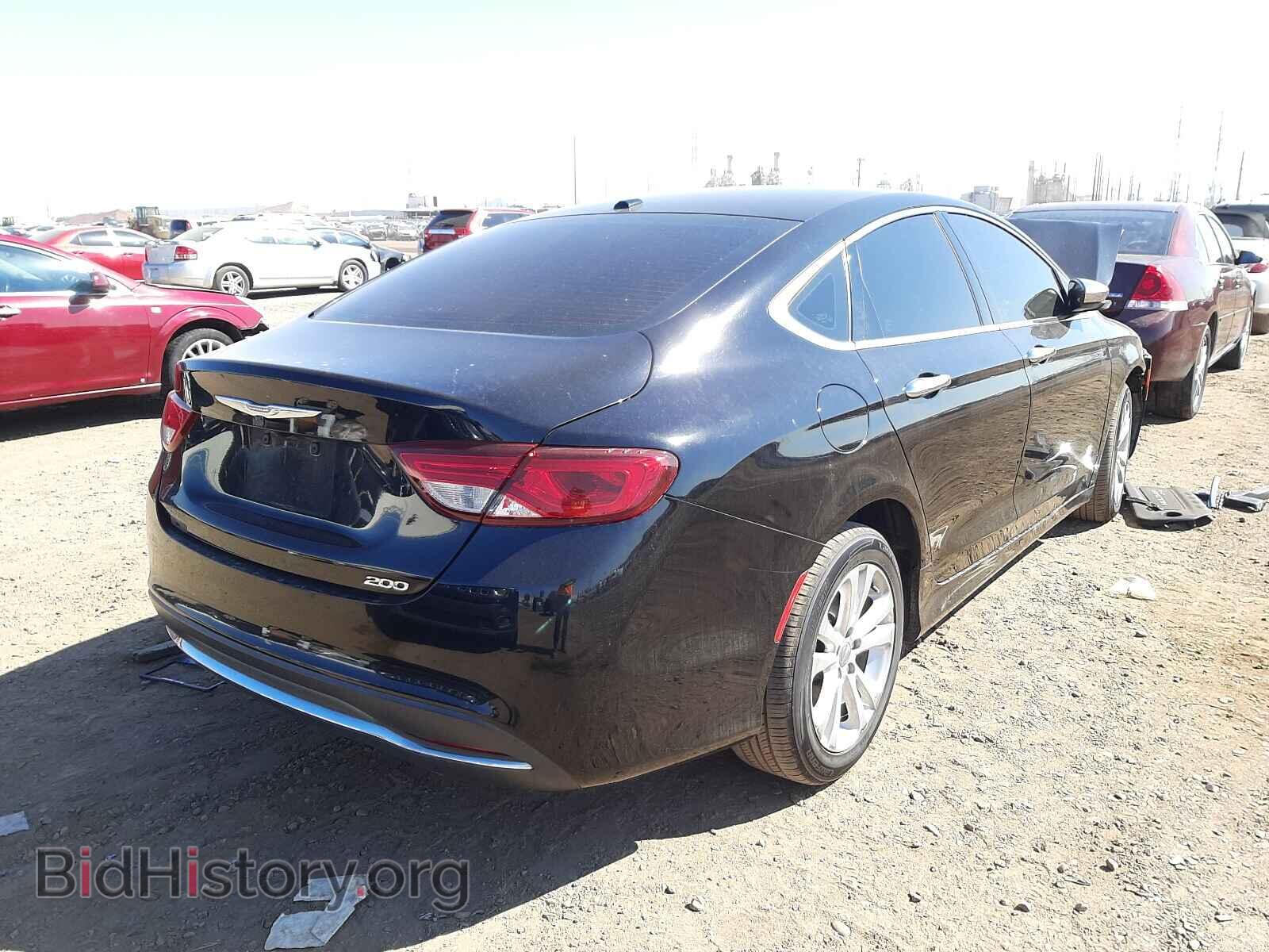 2016 CHRYSLER 200 - VIN: 1C3CCCAB3GN109141 - Фото 4