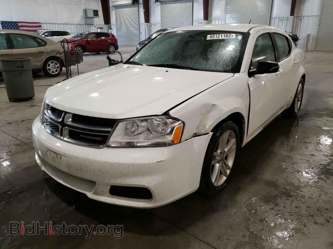 2012 DODGE AVENGER - VIN: 1C3CDZAGXCN254487 - Фото 2