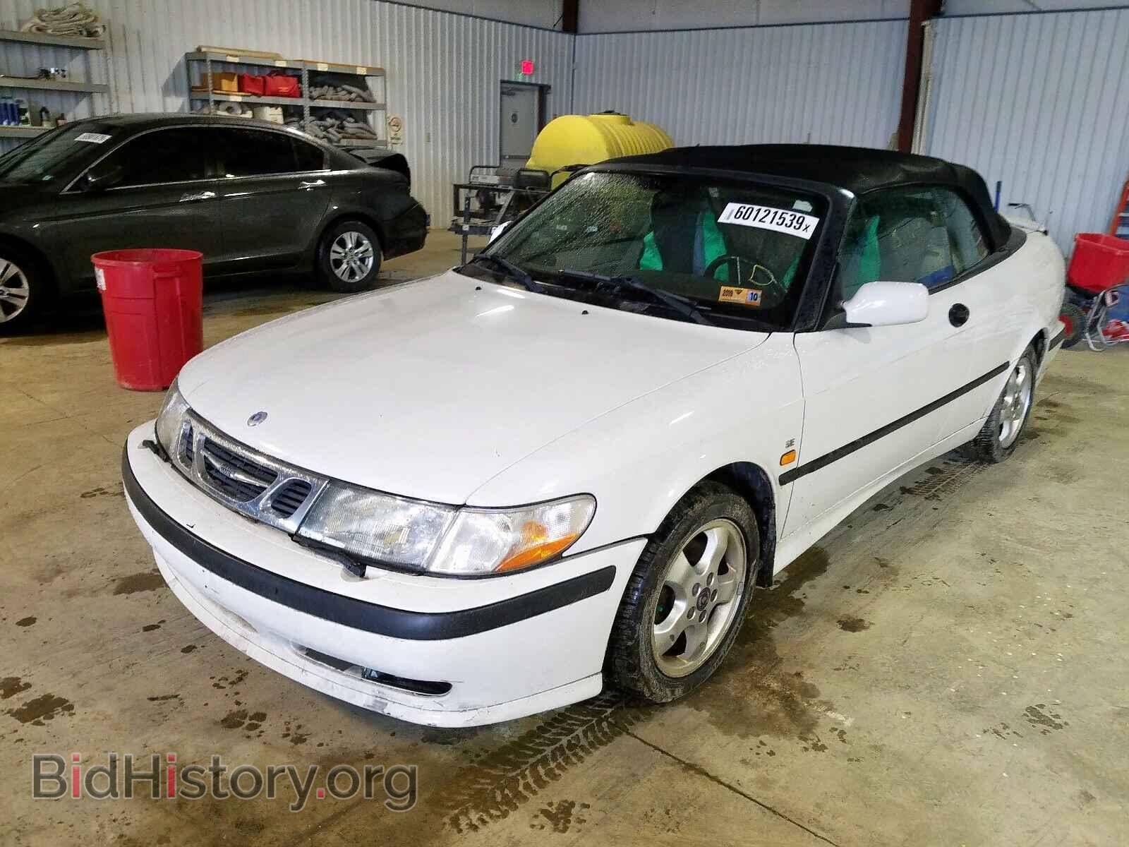 2000 SAAB 9 3 - VIN: YS3DF78K3Y7012797 - Фото 2