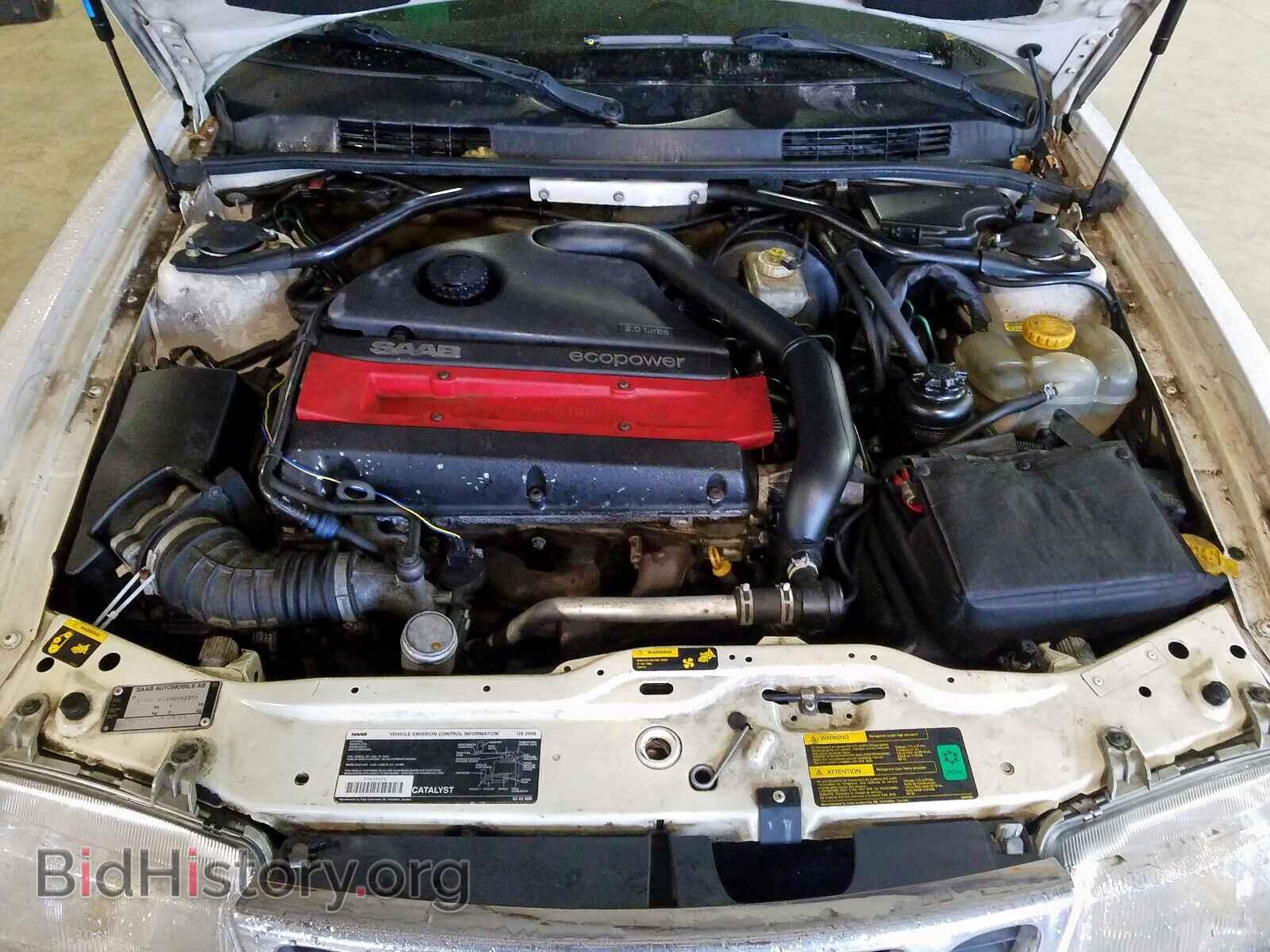 2000 SAAB 9 3 - VIN: YS3DF78K3Y7012797 - Фото 7