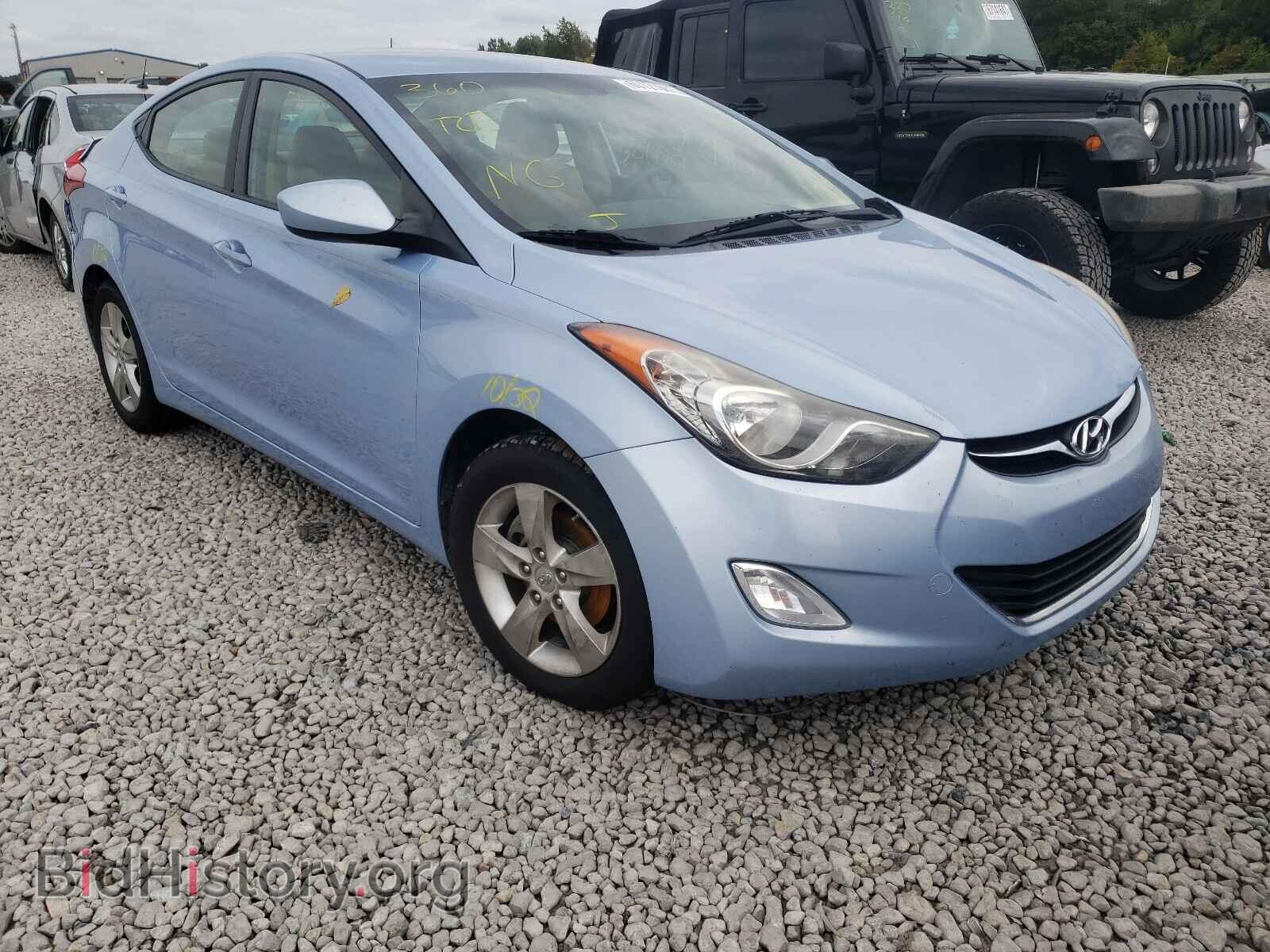 Photo KMHDH4AE3CU309448 - HYUNDAI ELANTRA 2012