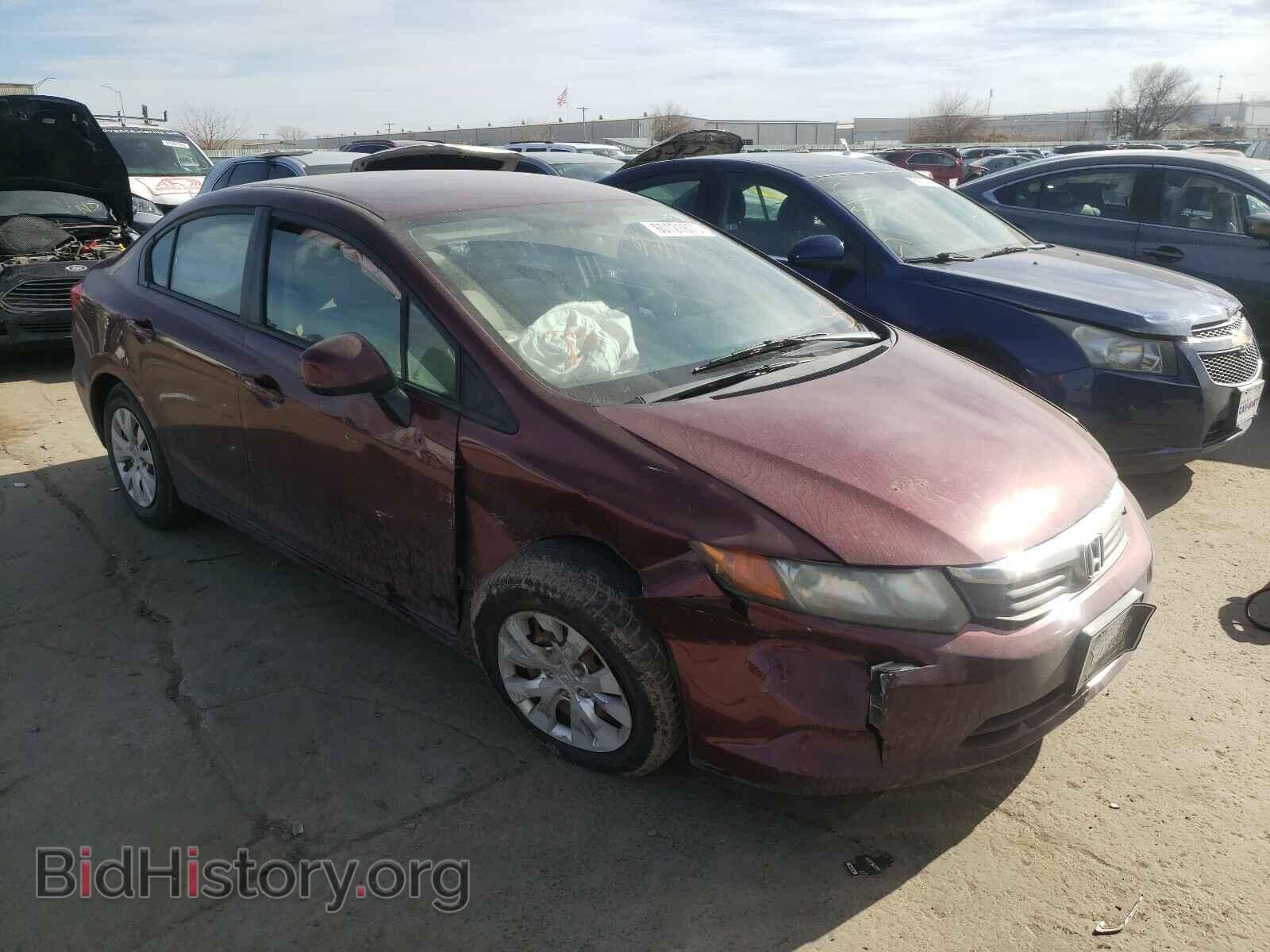 Photo 2HGFB2F51CH609330 - HONDA CIVIC 2012