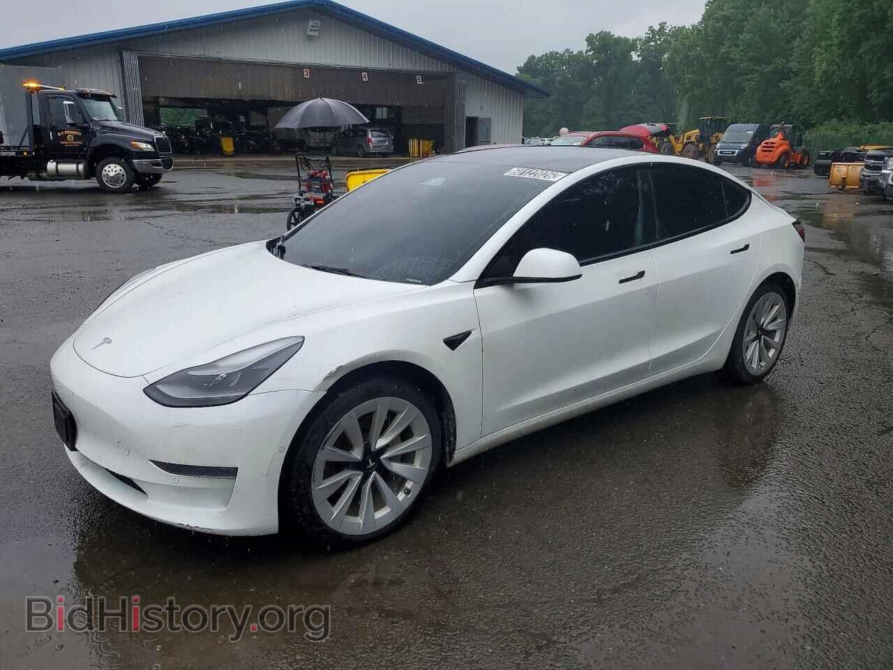 Photo 5YJ3E1EA3NF371152 - TESLA MODEL 3 2022
