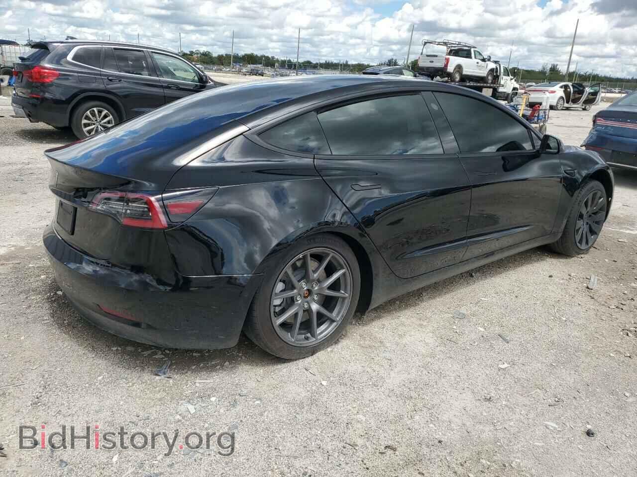 2022 TESLA MODEL 3 - VIN: 5YJ3E1EA0NF337542 - Фото 3