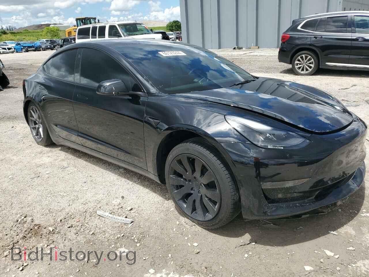 2022 TESLA MODEL 3 - VIN: 5YJ3E1EA0NF337542 - Фото 4