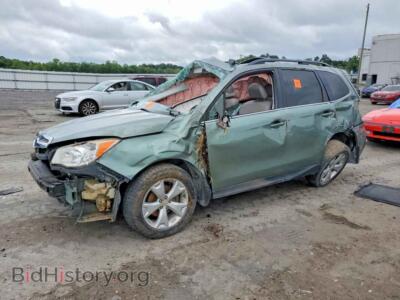 2015 Subaru FORESTER 2.5I Limited, green — VIN JF2SJAHC8FH445172, Copart