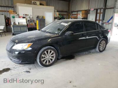 2011 Chrysler 200 Touring, черный — VIN 1C3BC1FG5BN550007, Copart