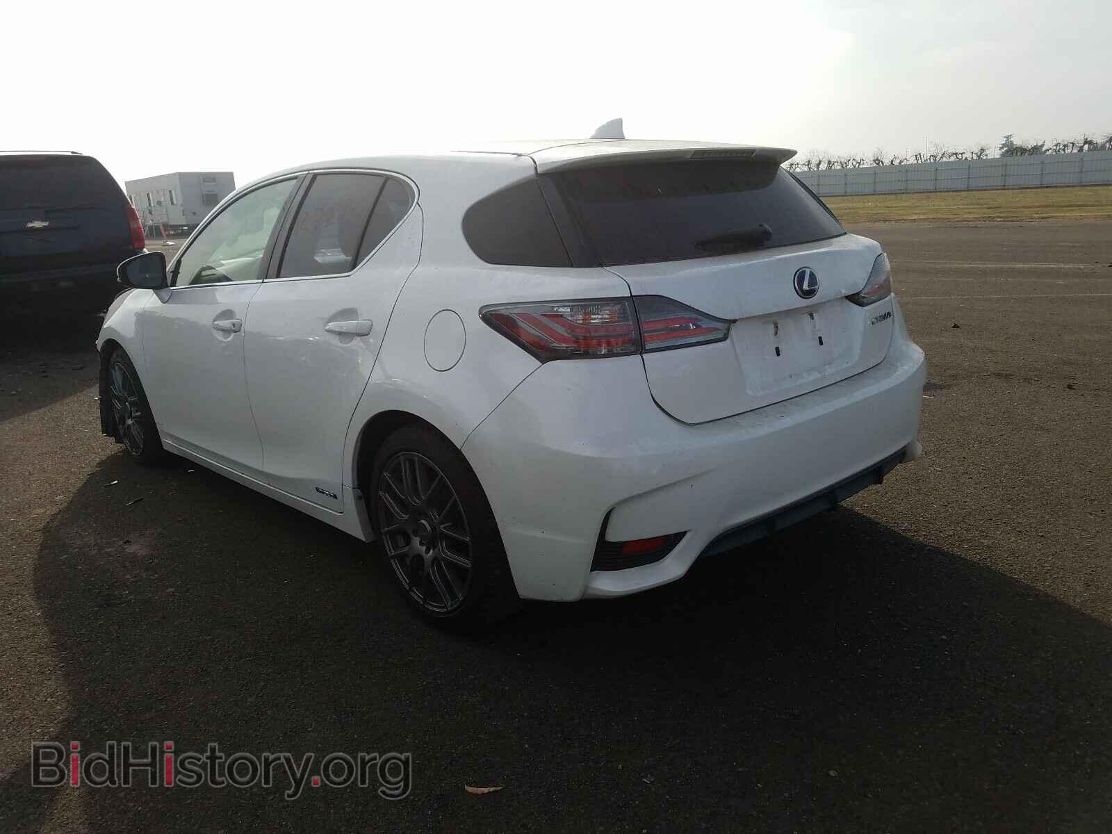 2014 LEXUS CT 200 - VIN: JTHKD5BH4E2189985 - Фото 3
