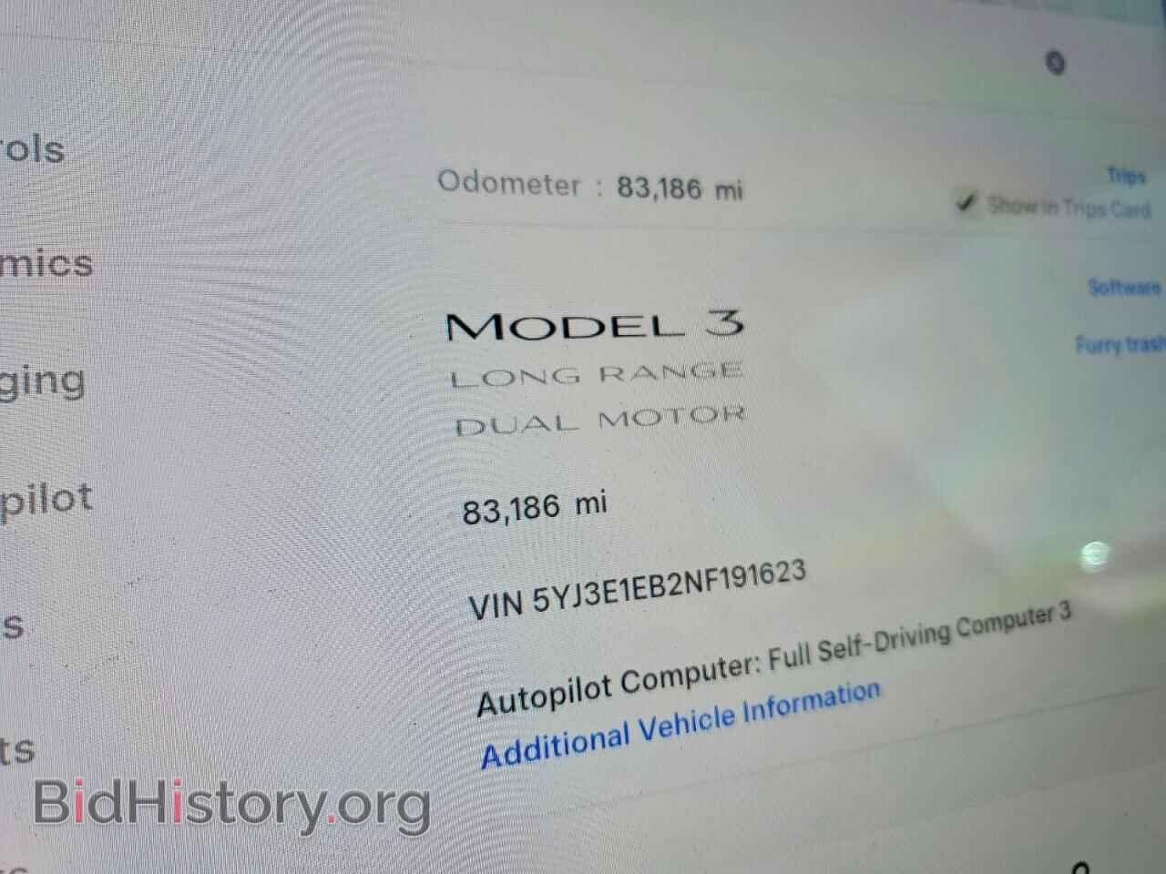 2022 TESLA MODEL 3 - VIN: 5YJ3E1EB2NF191623 - Photo 9