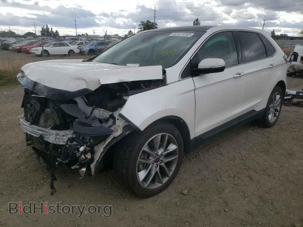 2018 FORD EDGE - VIN: 2FMPK4K83JBC27553 - Фото 2