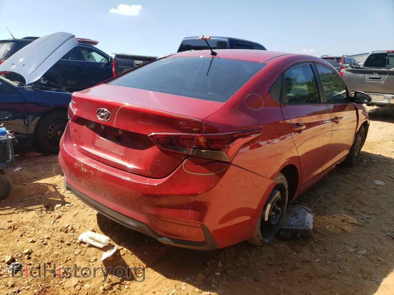 2019 HYUNDAI ACCENT - VIN: 3KPC24A33KE045144 - Фото 4