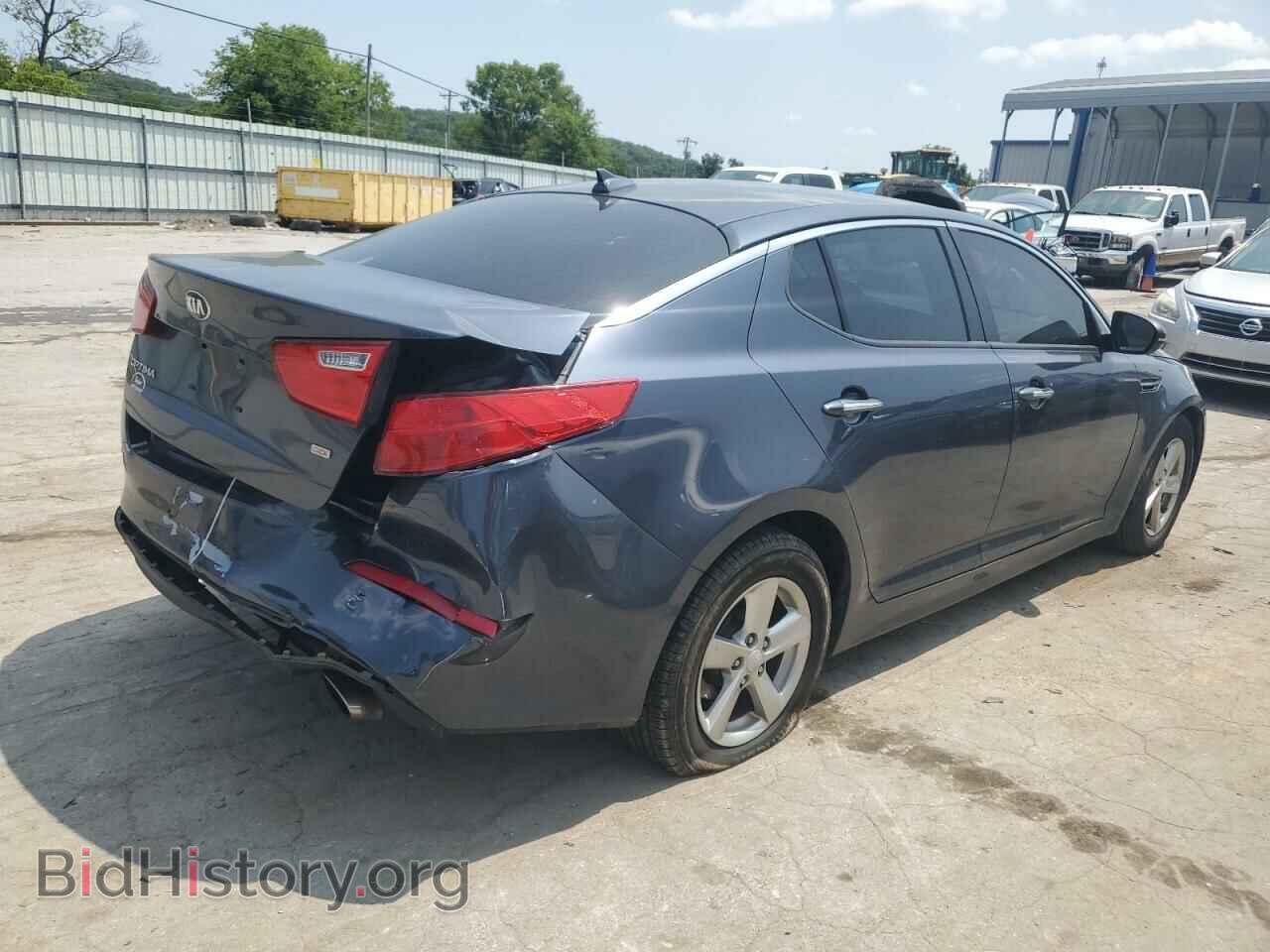 2015 KIA OPTIMA - VIN: KNAGM4A73F5606911 - Фото 3
