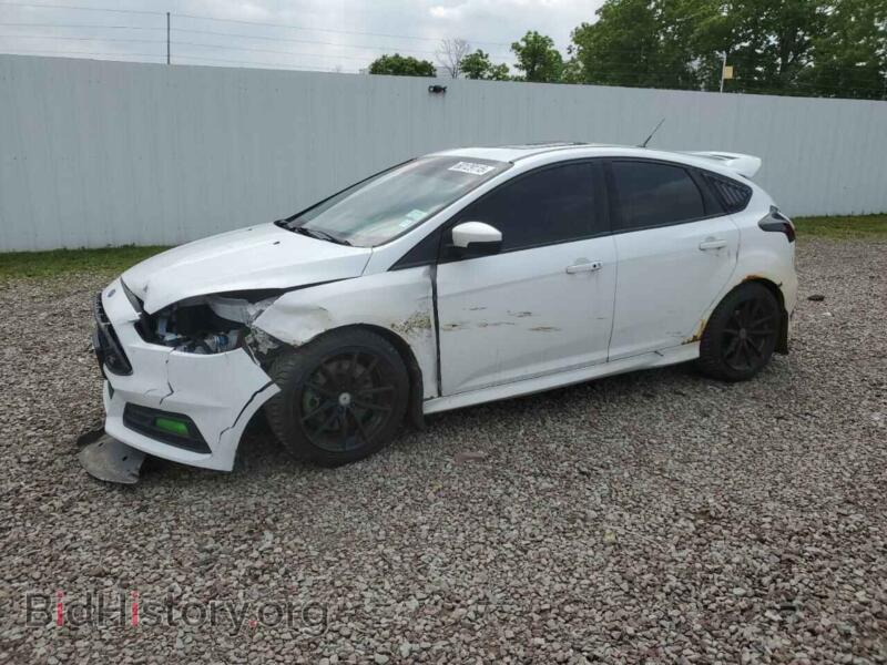 2017 Ford FOCUS ST (VIN 1FADP3L92HL320395) — photo 1 of 13, Copart, damage: front end