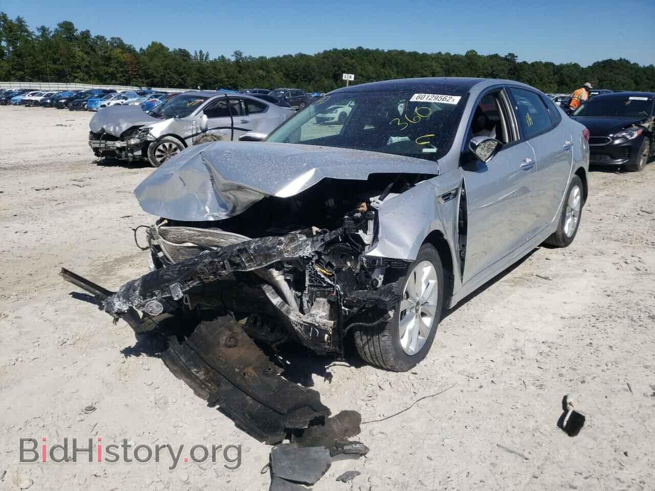 2016 KIA OPTIMA - VIN: 5XXGU4L31GG068767 - Фото 2