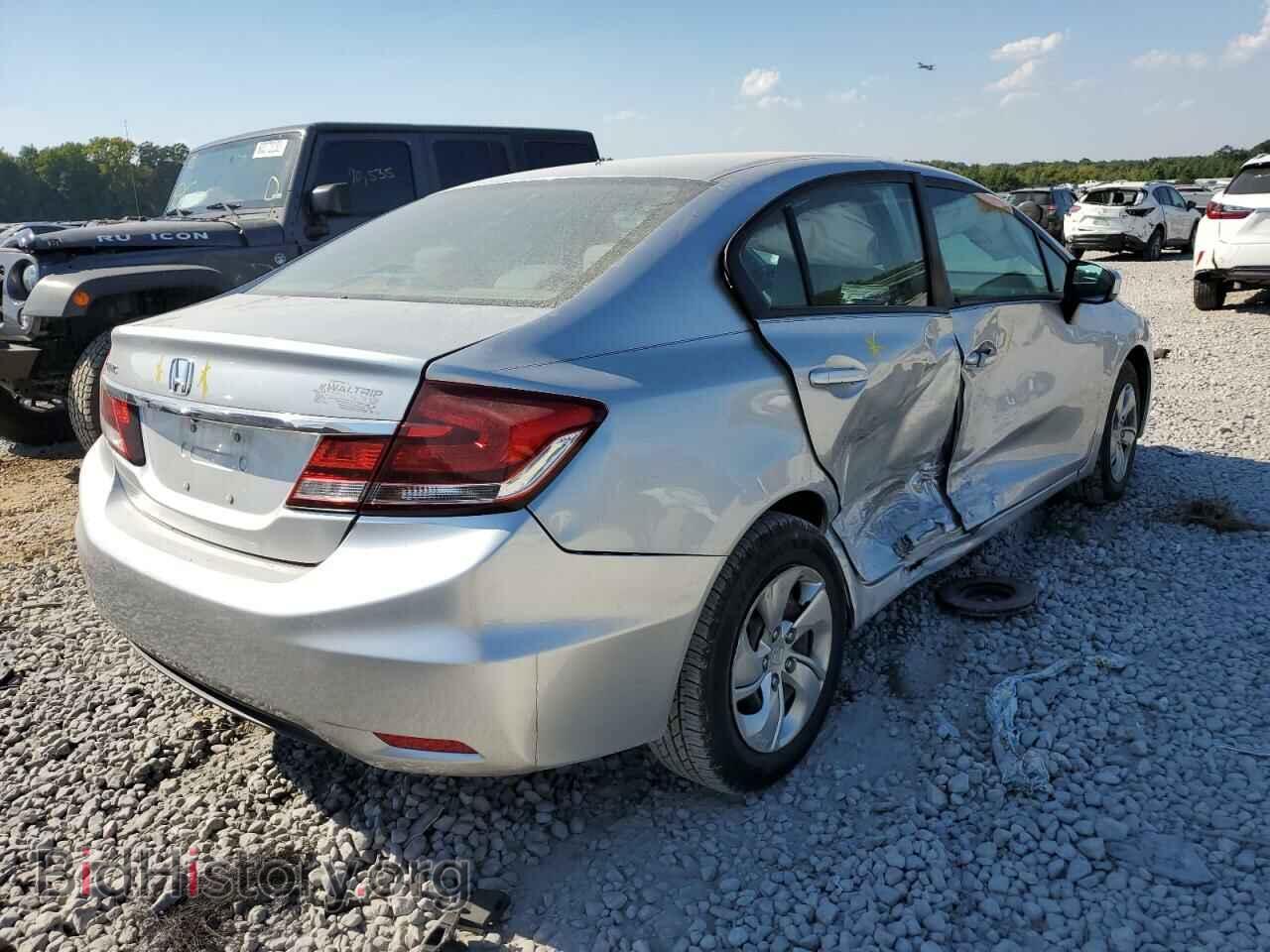 2014 HONDA CIVIC - VIN: 19XFB2F52EE059374 - Фото 4