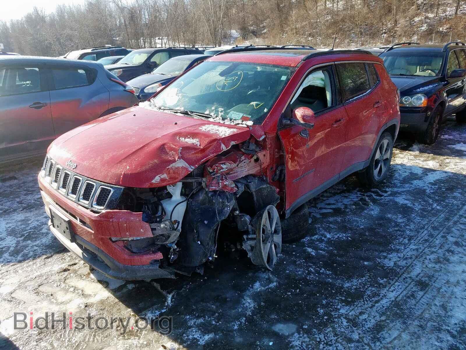 2017 JEEP COMPASS LA - VIN: 3C4NJDBB5HT666178 - Фото 2