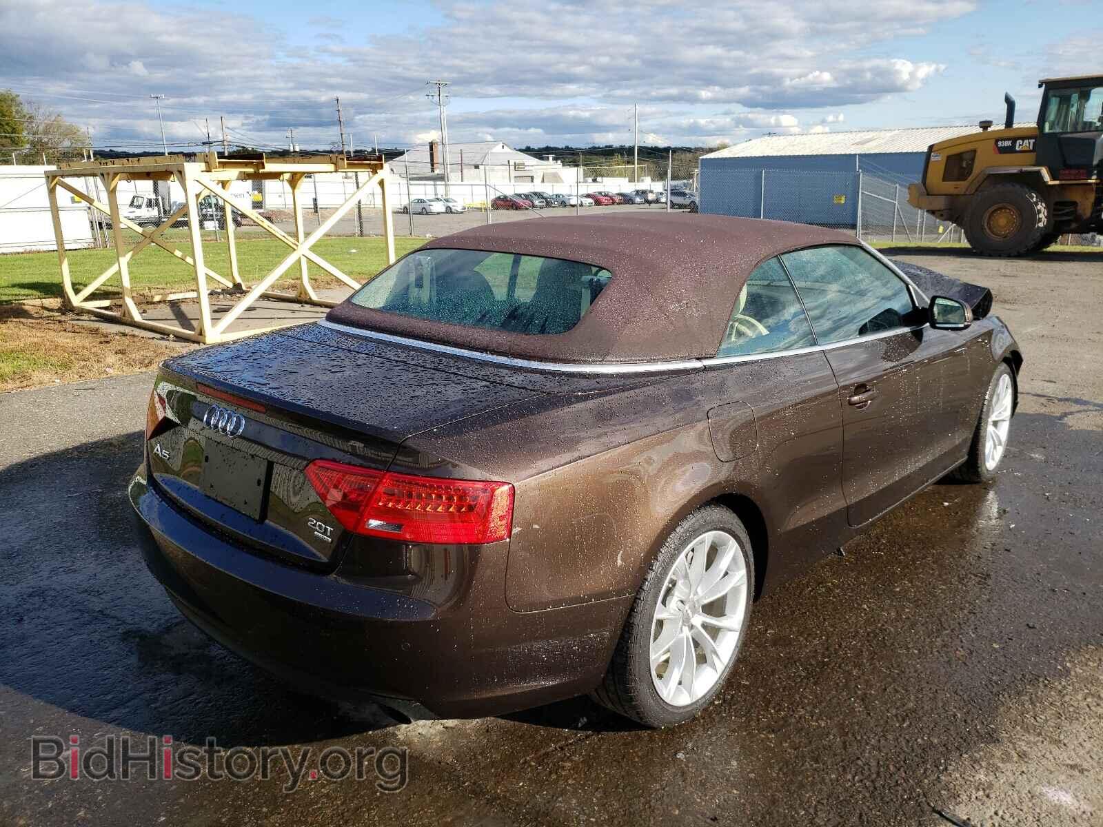 2013 AUDI A5 - VIN: WAUVFAFH8DN014144 - Фото 4