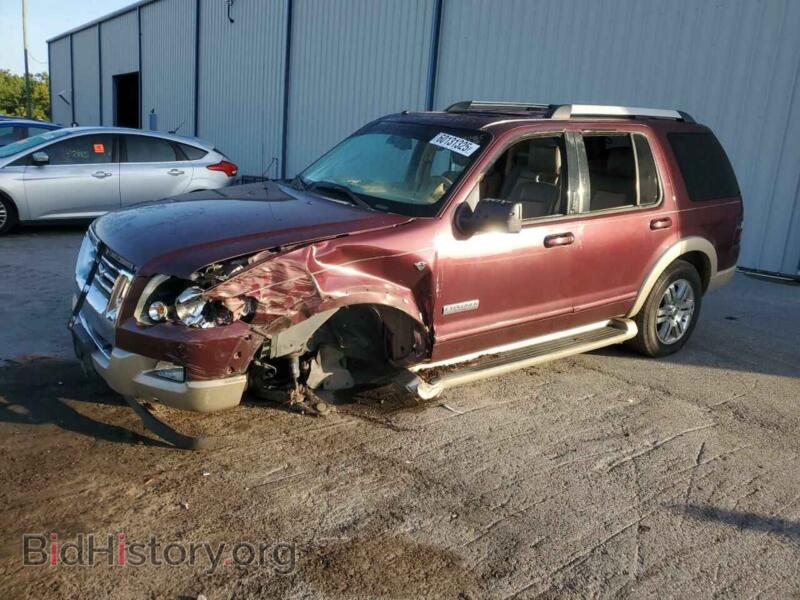 2007 Ford EXPLORER Eddie Bauer (VIN 1FMEU64807UA86793) — photo 1 of 16, Copart, damage: front end