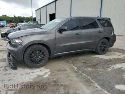 2016 Dodge DURANGO SXT, gray — VIN 1C4RDHAG9GC308475, Copart