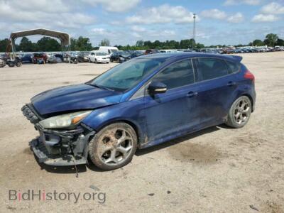 2017 Ford FOCUS ST, синий — VIN 1FADP3L9XHL260513, Copart