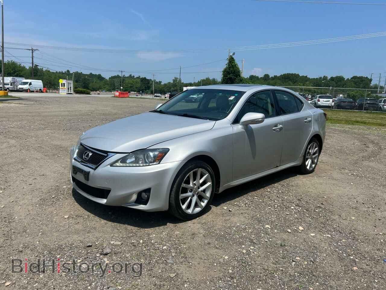 2012 LEXUS IS - VIN: JTHCF5C23C5055702 - Фото 2