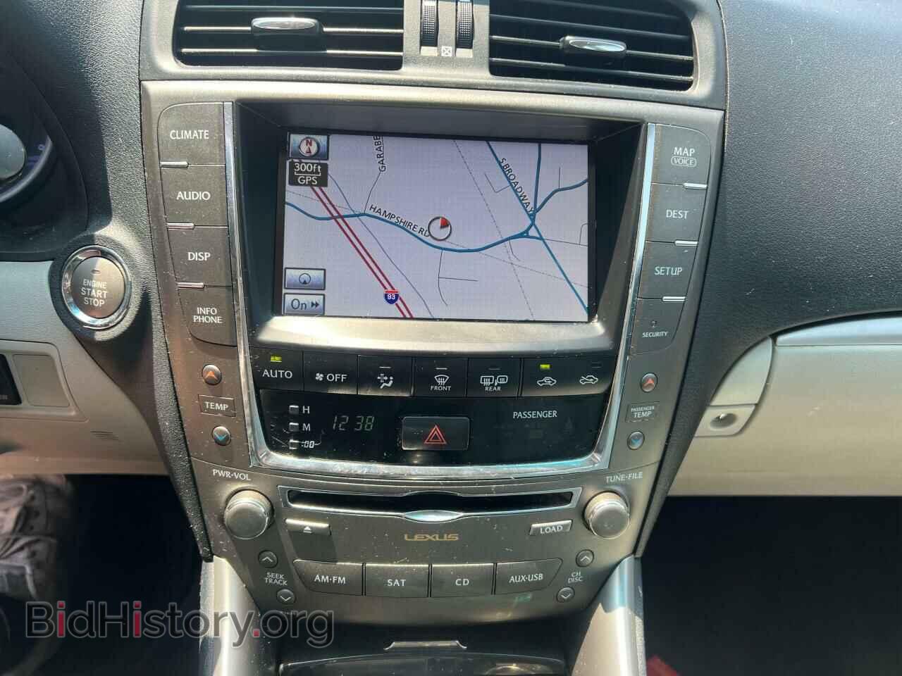 2012 LEXUS IS - VIN: JTHCF5C23C5055702 - Фото 9