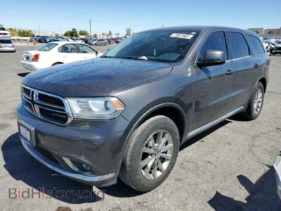 2018 Dodge DURANGO SXT, серый — VIN 1C4RDHAG3JC231724, Copart