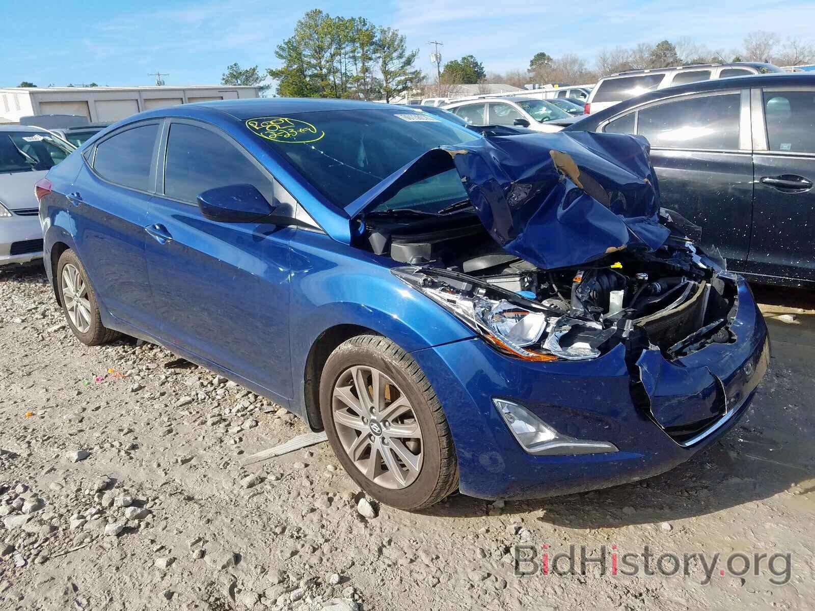 Photo 5NPDH4AE9FH634625 - HYUNDAI ELANTRA 2015