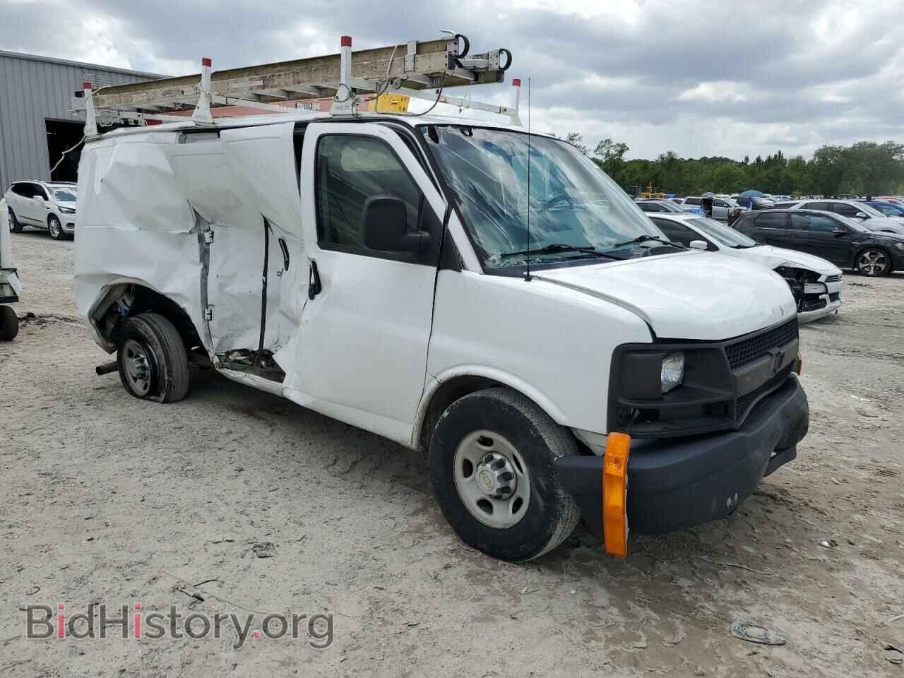2013 CHEVROLET EXPRESS - VIN: 1GCWGFBA4D1105381 - Фото 4