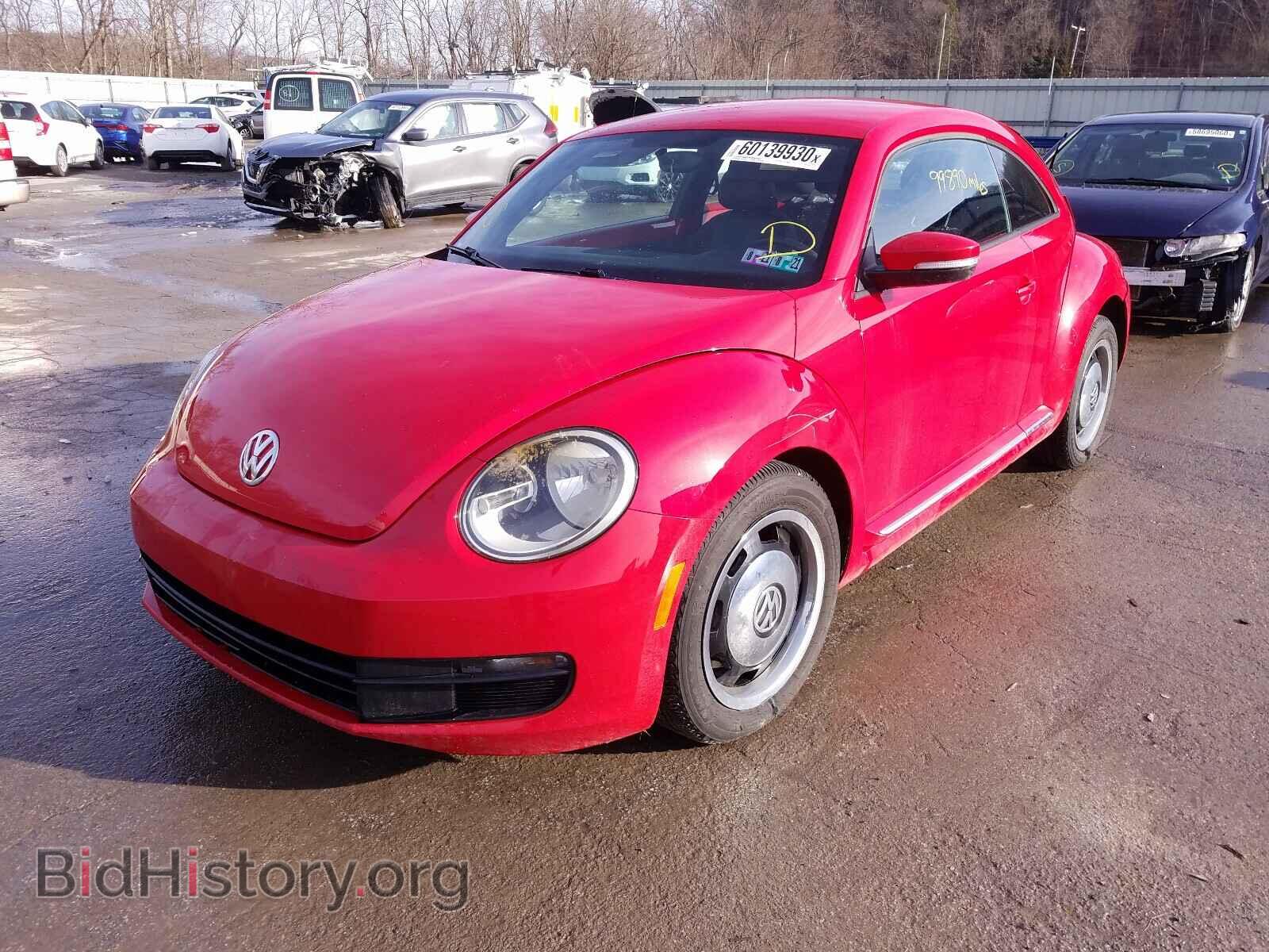2012 VOLKSWAGEN BEETLE - VIN: 3VWJP7AT1CM664713 - Фото 2