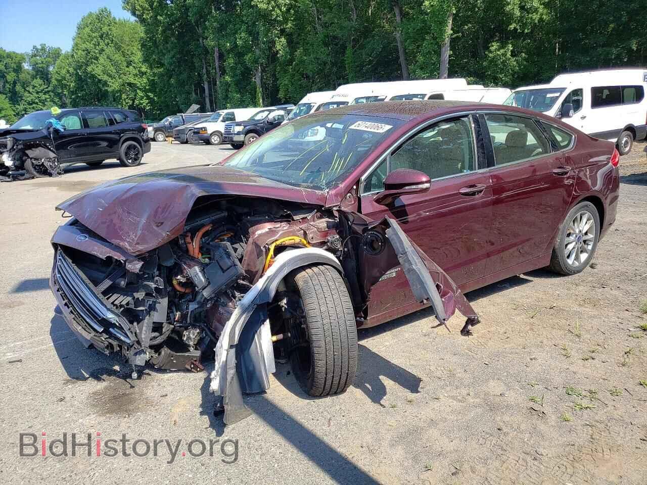 Photo 3FA6P0PU0HR410183 - FORD FUSION 2017