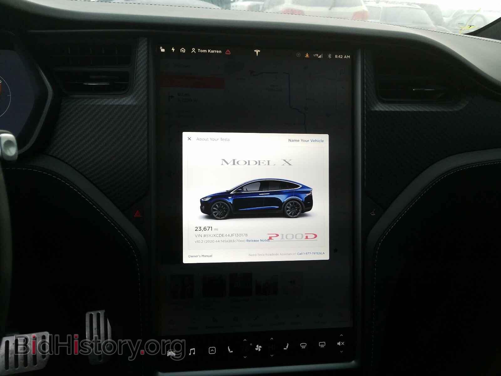2018 TESLA MODEL X - VIN: 5YJXCDE44JF130178 - Фото 9