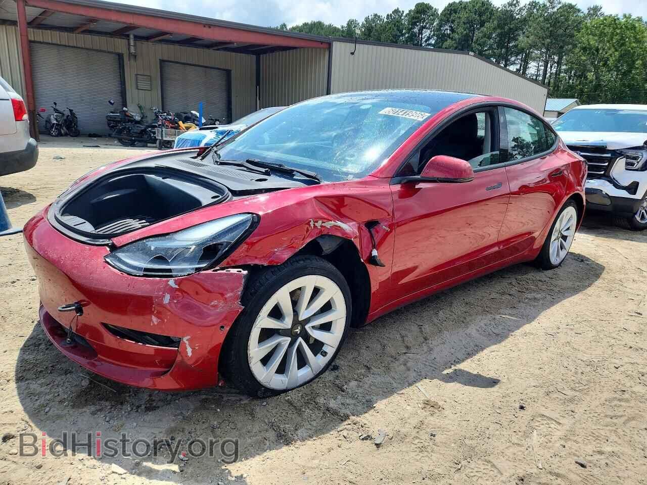 Фотография 5YJ3E1EA3NF191394 - TESLA MODEL 3 2022