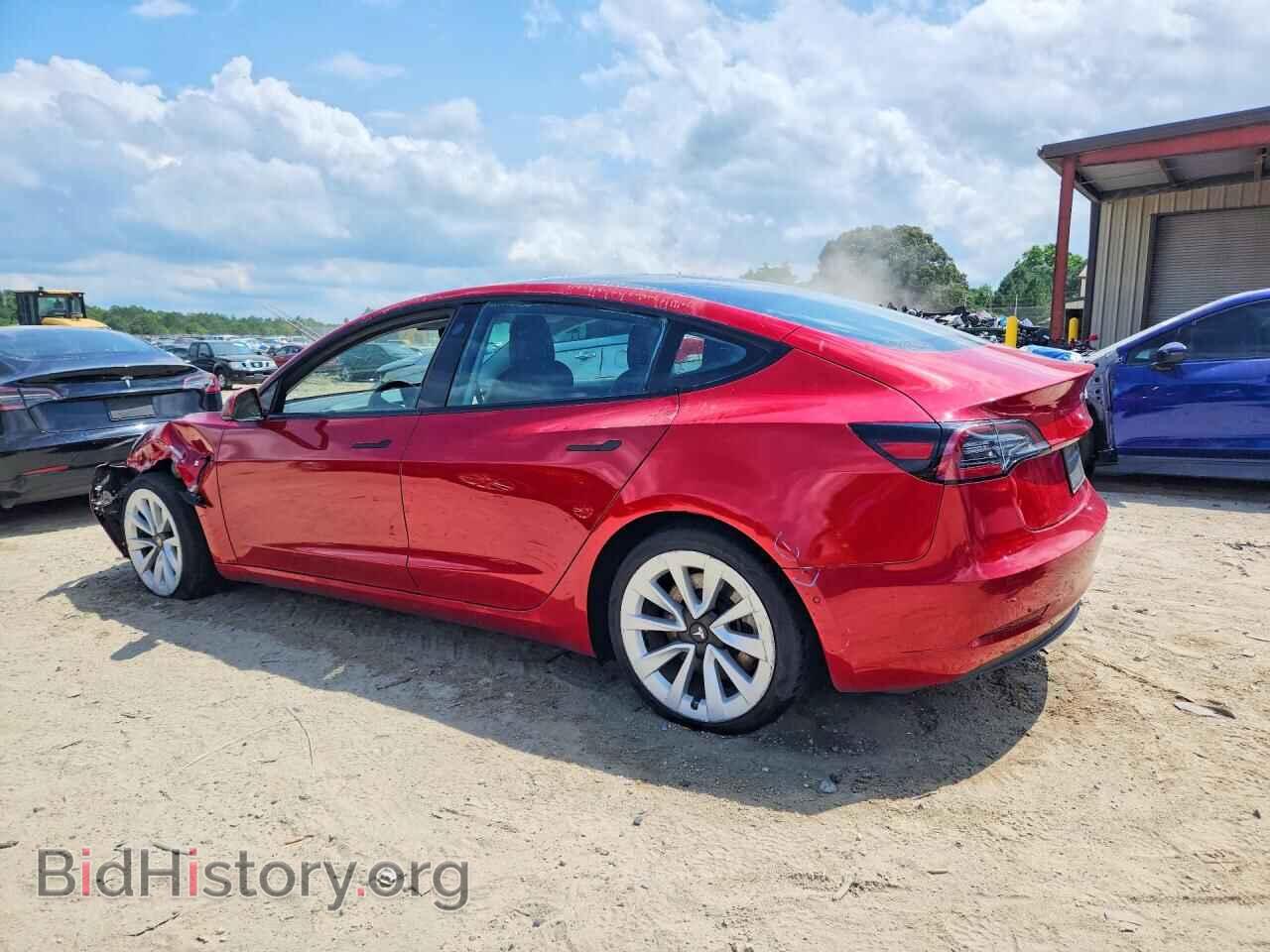 2022 TESLA MODEL 3 - VIN: 5YJ3E1EA3NF191394 - Фото 2