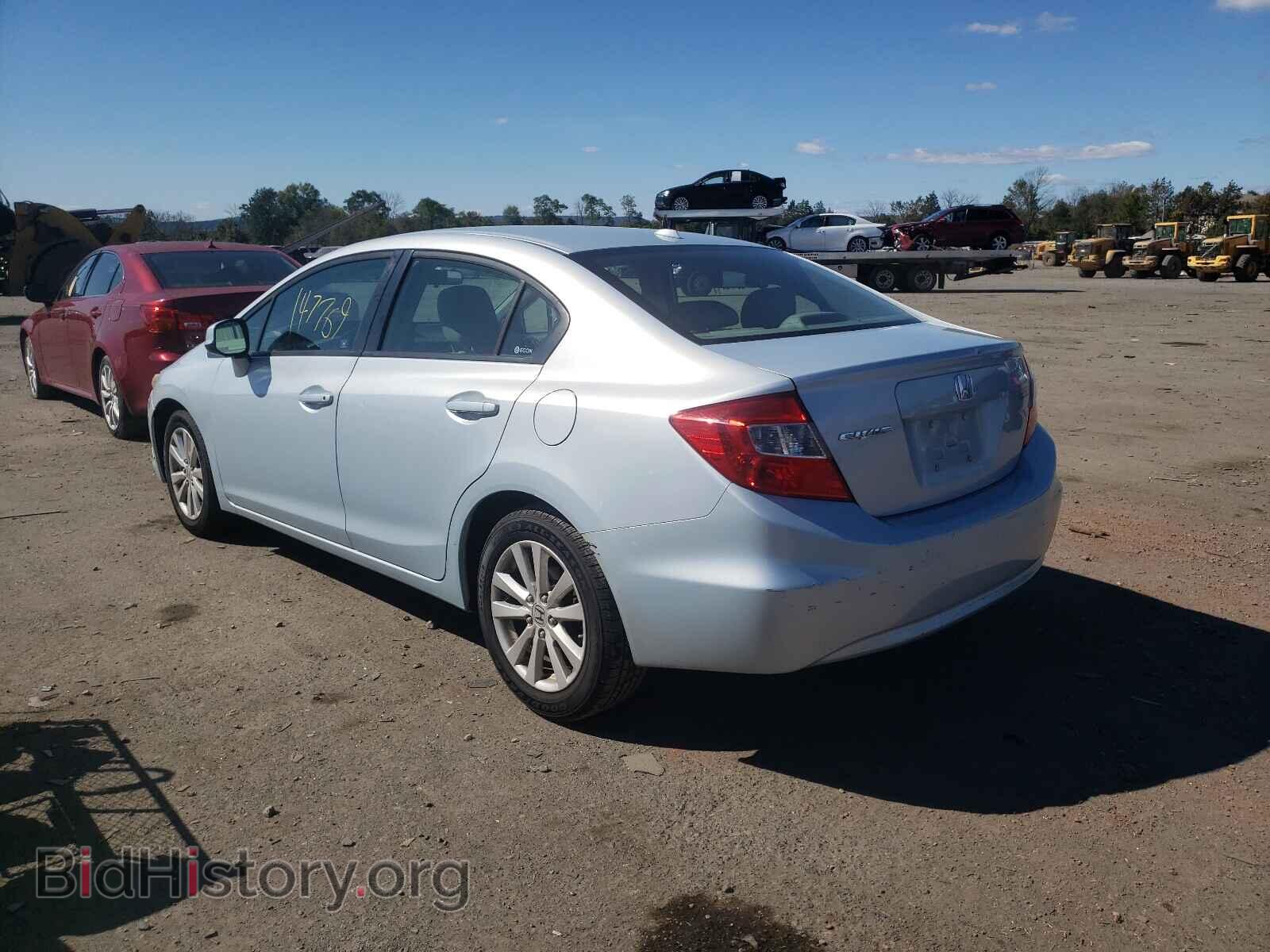 2012 HONDA CIVIC - VIN: 2HGFB2F96CH504897 - Фото 3