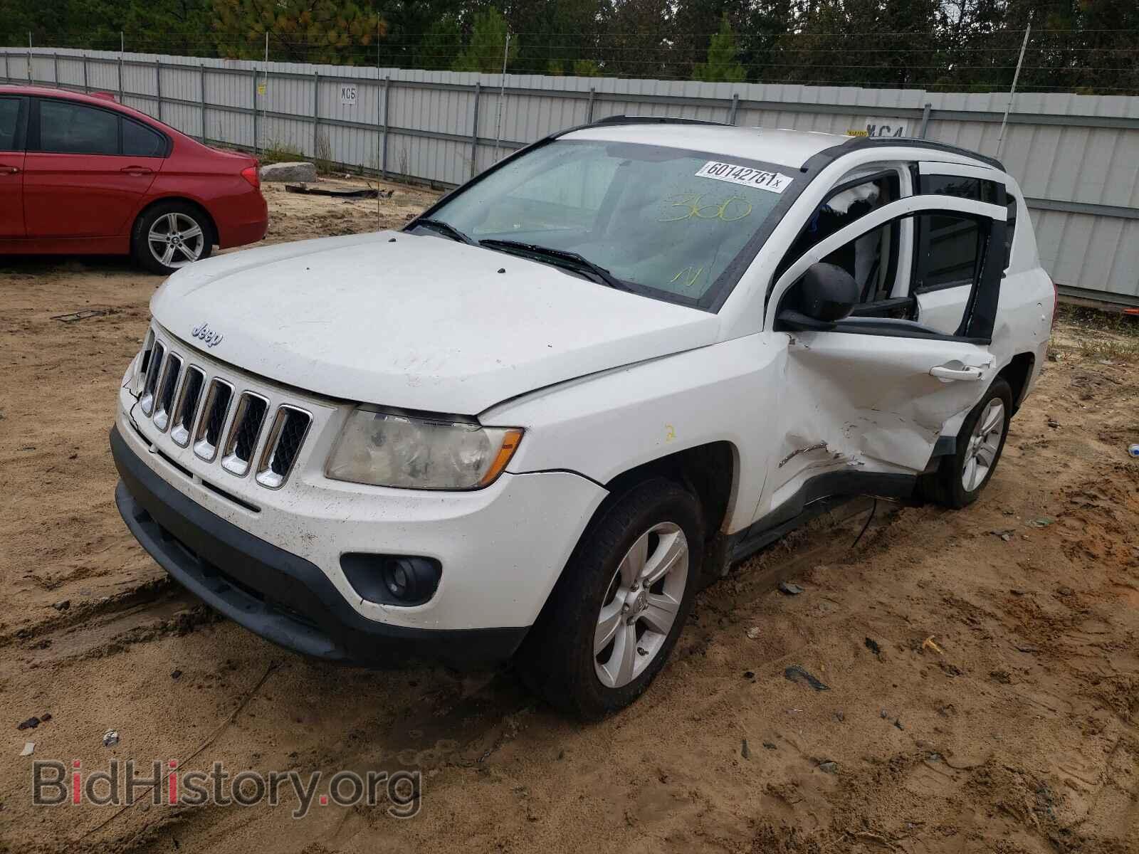 2012 JEEP COMPASS - VIN: 1C4NJCBA5CD504129 - Фото 2