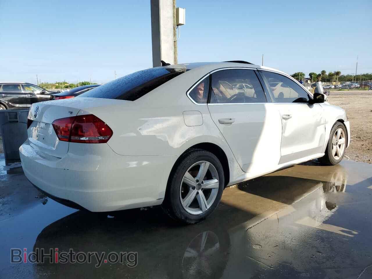 2012 VOLKSWAGEN PASSAT - VIN: 1VWBP7A39CC052376 - Фото 3