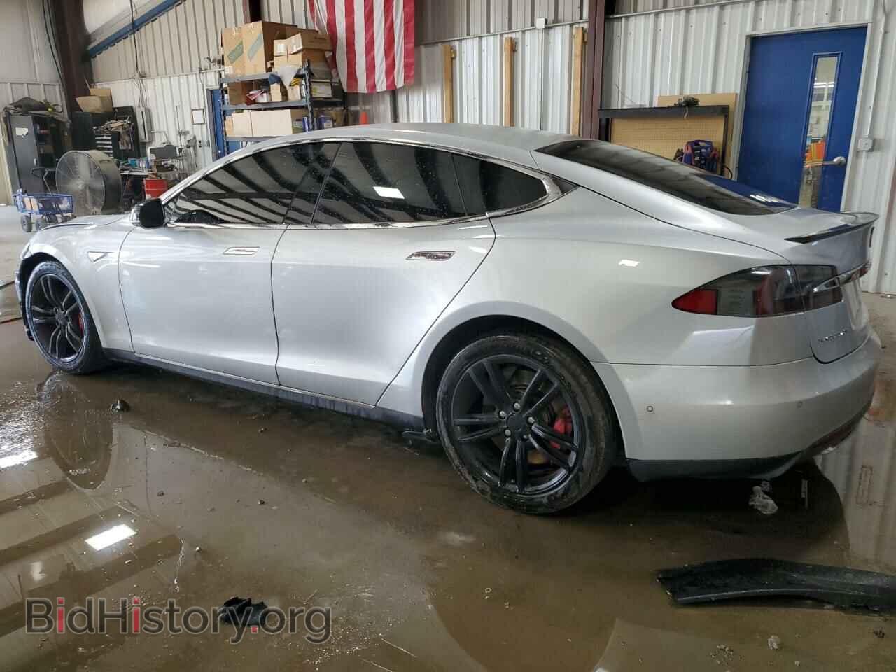 2014 TESLA MODEL S - VIN: 5YJSA1H1XEFP62091 - Фото 2