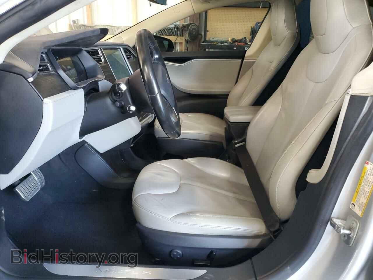 2014 TESLA MODEL S - VIN: 5YJSA1H1XEFP62091 - Фото 7