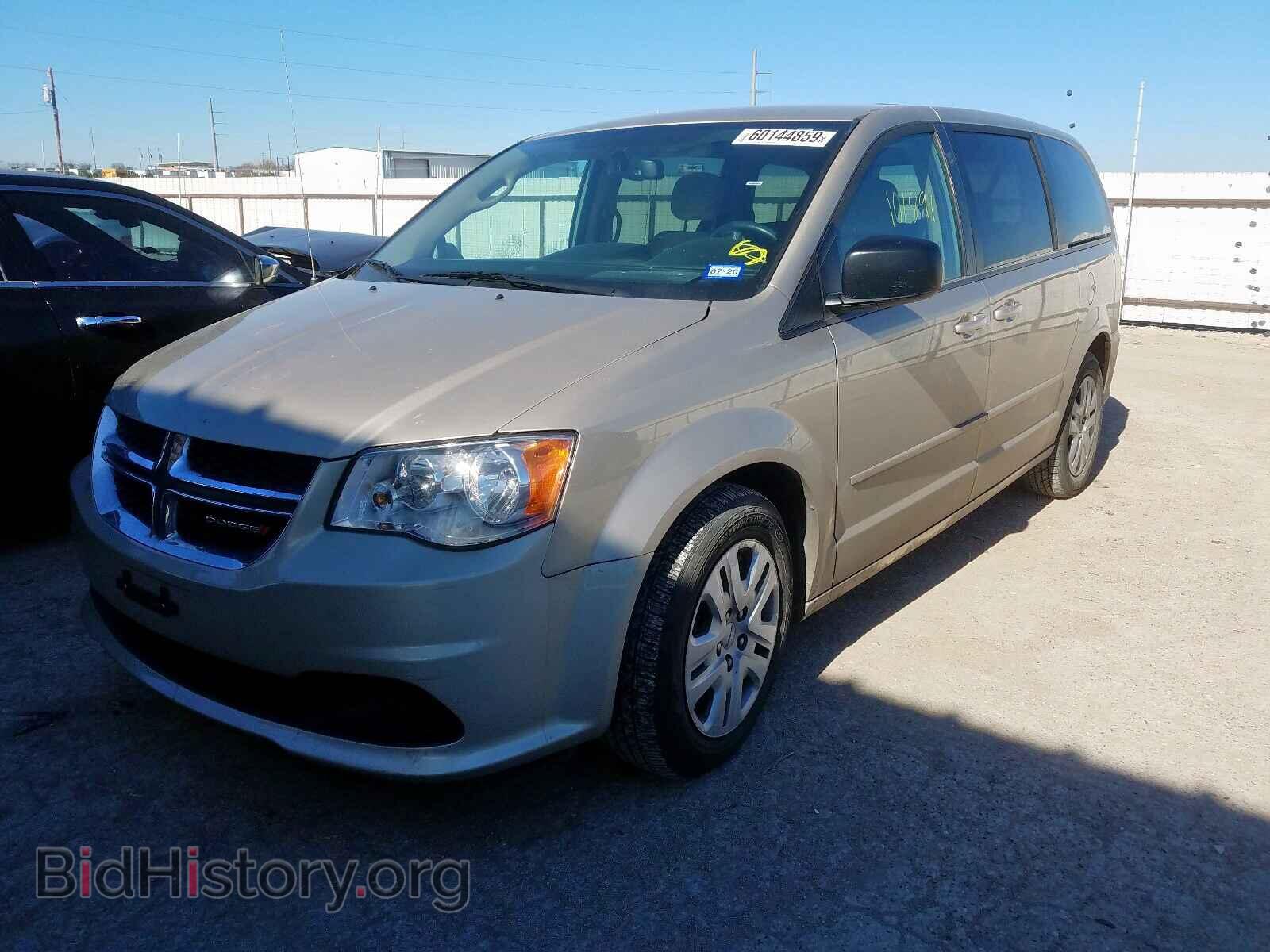 2016 DODGE CARAVAN - VIN: 2C4RDGBG5GR194801 - Фото 2