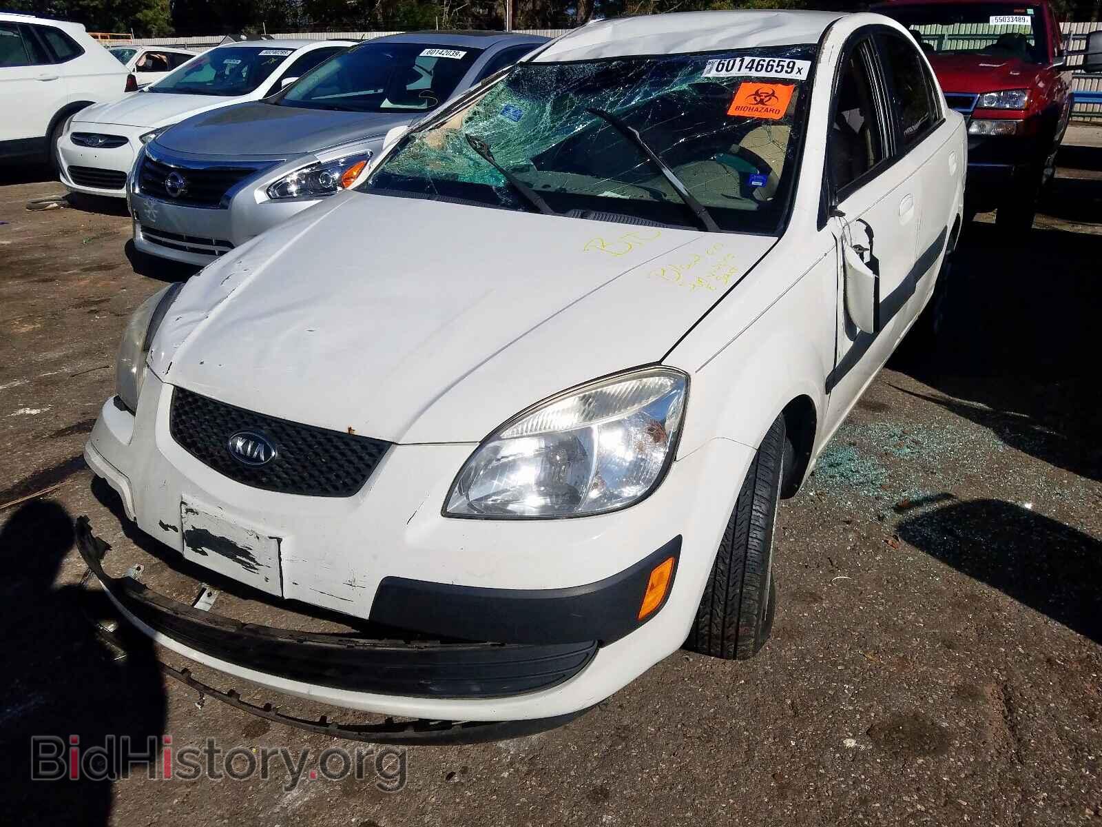2007 KIA RIO BASE - VIN: KNADE123076205385 - Photo 2